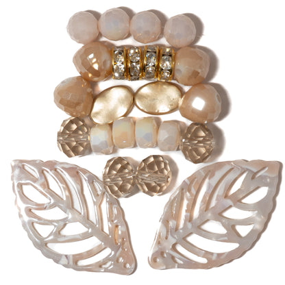 Bite-Sized Bead Mix in Au Naturel