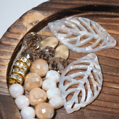 Bite-Sized Bead Mix in Au Naturel