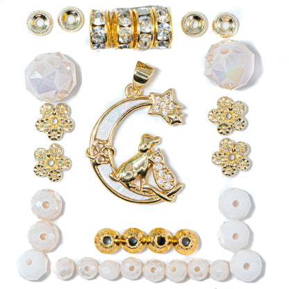 Bite-Sized Bead Mix in Stargazing Furry Friends