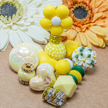 Bite-Sized Silicone Bead Mix in Let The Sun Shine In
