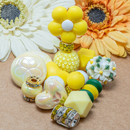 Bite-Sized Silicone Bead Mix in Let The Sun Shine In