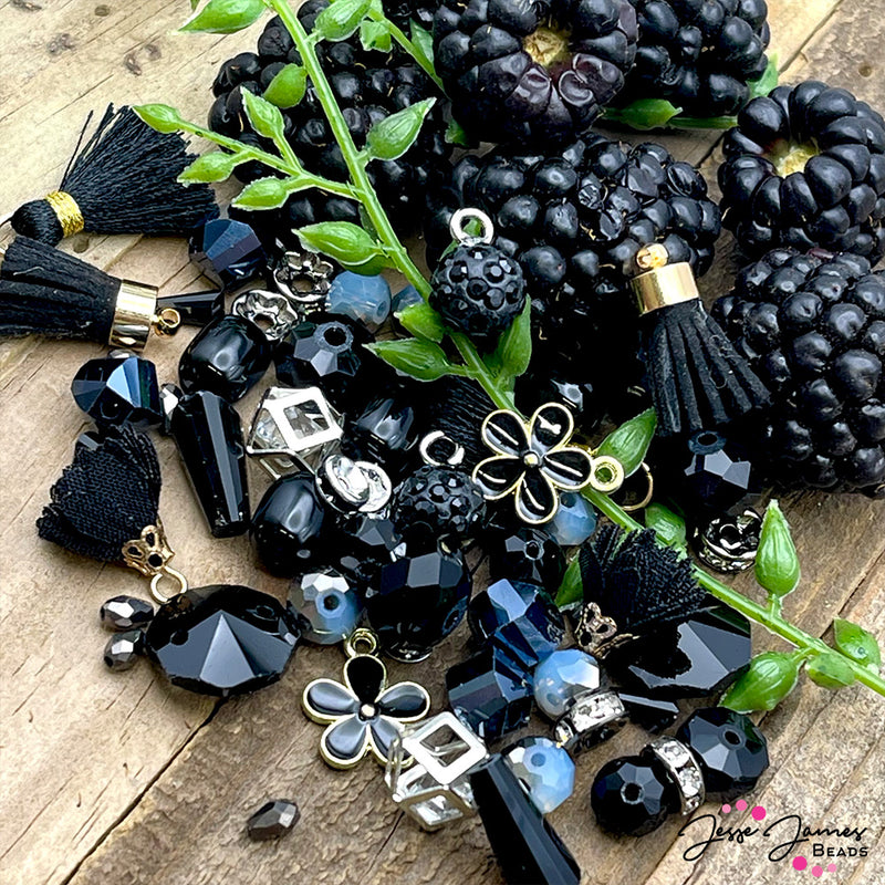 Blackberry Baby Bead Mix from Jesse James Beads