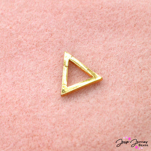 Bling n' Brass Triangle Clasp