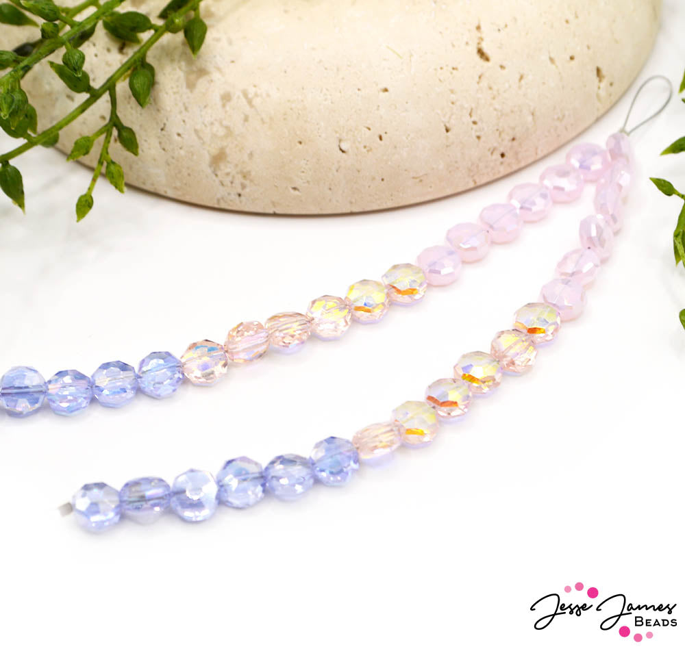 Ombré Glass Bead Set in Unicorn