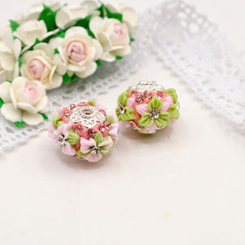 Boho Bead Pair in Pastel Promises
