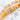 Boho Bead Strand Duo in Creamy Orange Dream