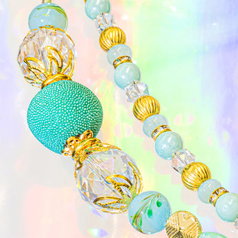 Boho Bead Strand Duo in Sassy 'n Seafoam