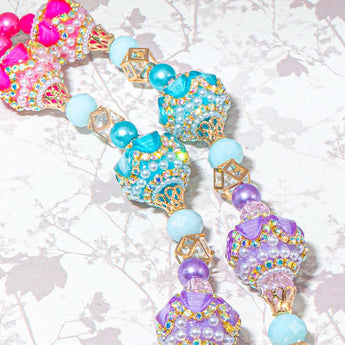 Boho Bead Strand Duo in Skyline Sparkle Hot Air Balloon Ride