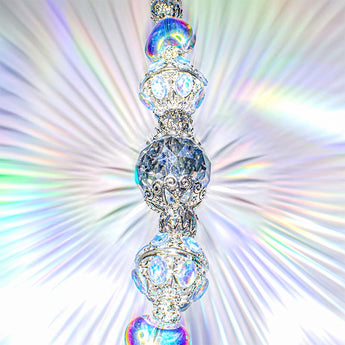 Bead Strand in Crystal Heart Empire