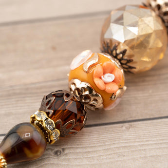 Boho Bead Strand in Hayride to the Pumpkin Patch