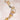 Boho Bead Strand in Honey & Cream
