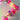 Boho Bead Strand in Magic Magenta