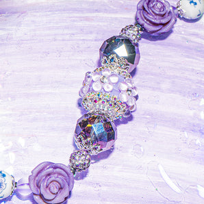 Boho Bead Strand in Magical Blooms