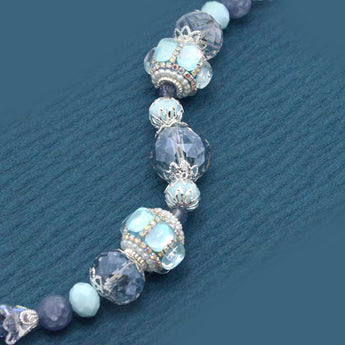 Boho Bead Strand in Not a Cloud in the Sky