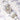Boho Bead Strand in Snow Fly Butterfly