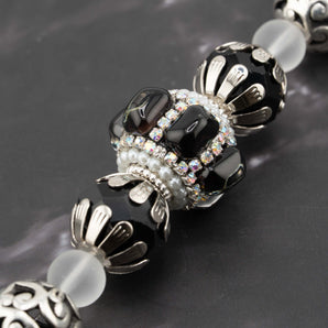 Boho Bead Strand in Suit & Tie