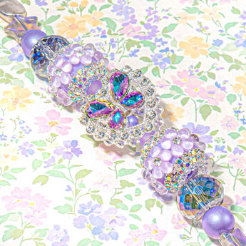 Boho Bead Strand in Twilight Flutter