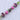 Boho Bead Strand in Pink Goes Punk