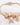 Bold & Gold Bracelet Blank with Twist Clasp