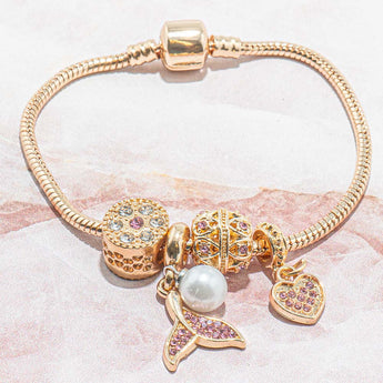Bold & Gold Bracelet Blank with Twist Clasp