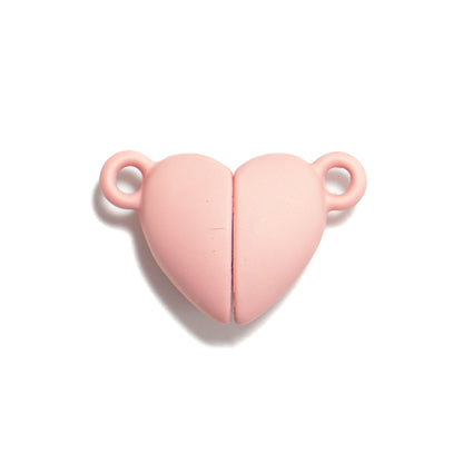 Bold Hearts Magnetic Clasp in Pastel Pink