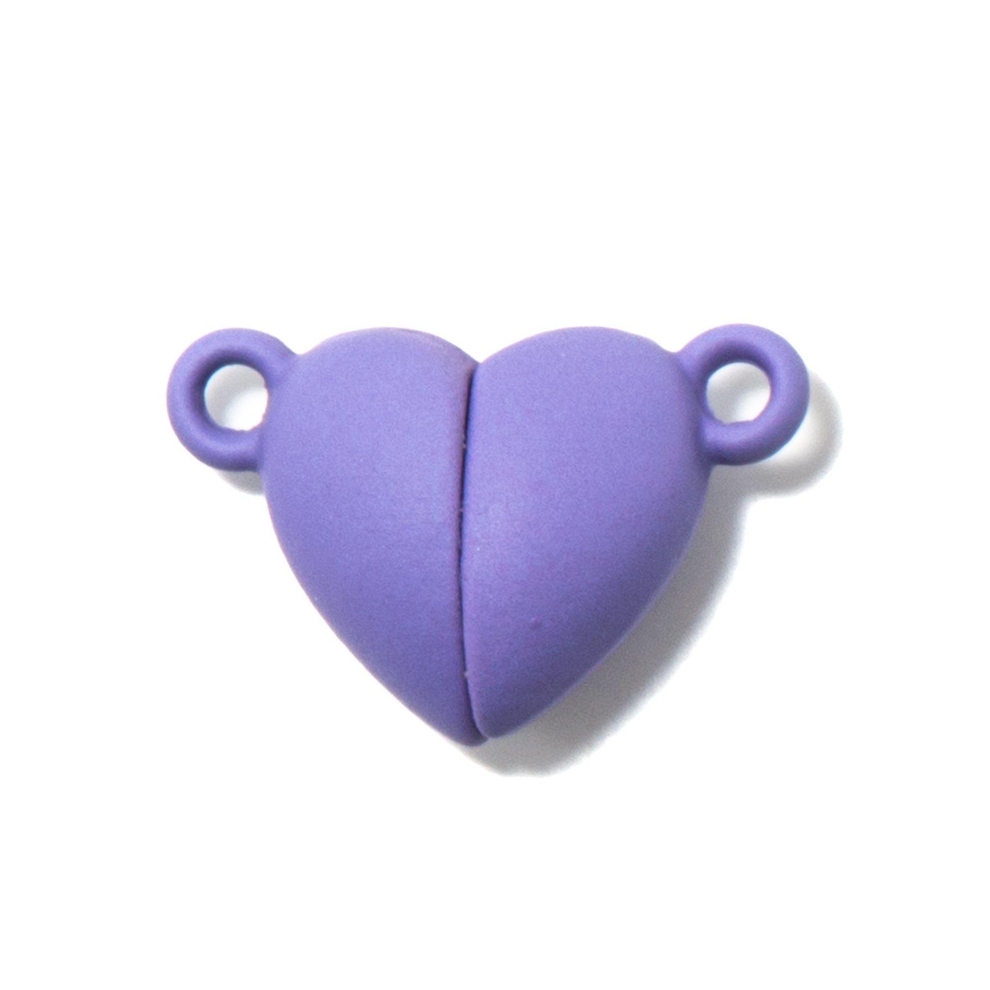 Bold Hearts Magnetic Clasp in Poppin' Purple