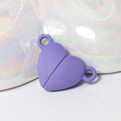 Bold Hearts Magnetic Clasp in Poppin' Purple