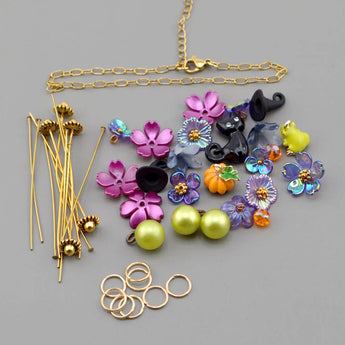 Beaded Bracelet Kit in Witch's Charm