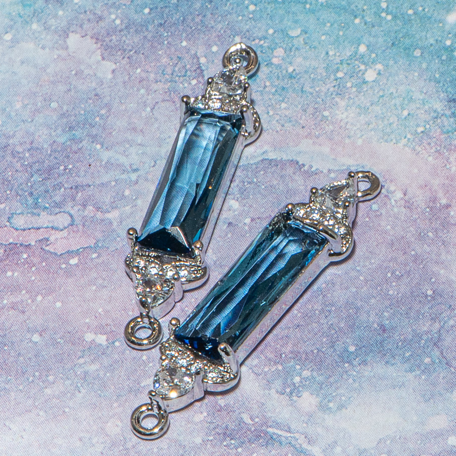 Brass Connector Pair in Milky Way