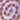 Brass Metal Chain in Purple Cosmos