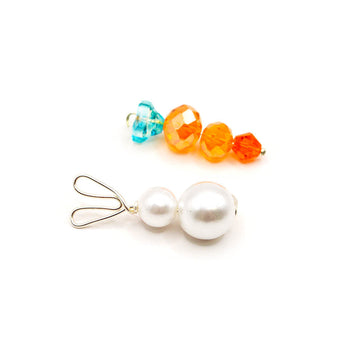 Bunny & Carrot Charm Duo