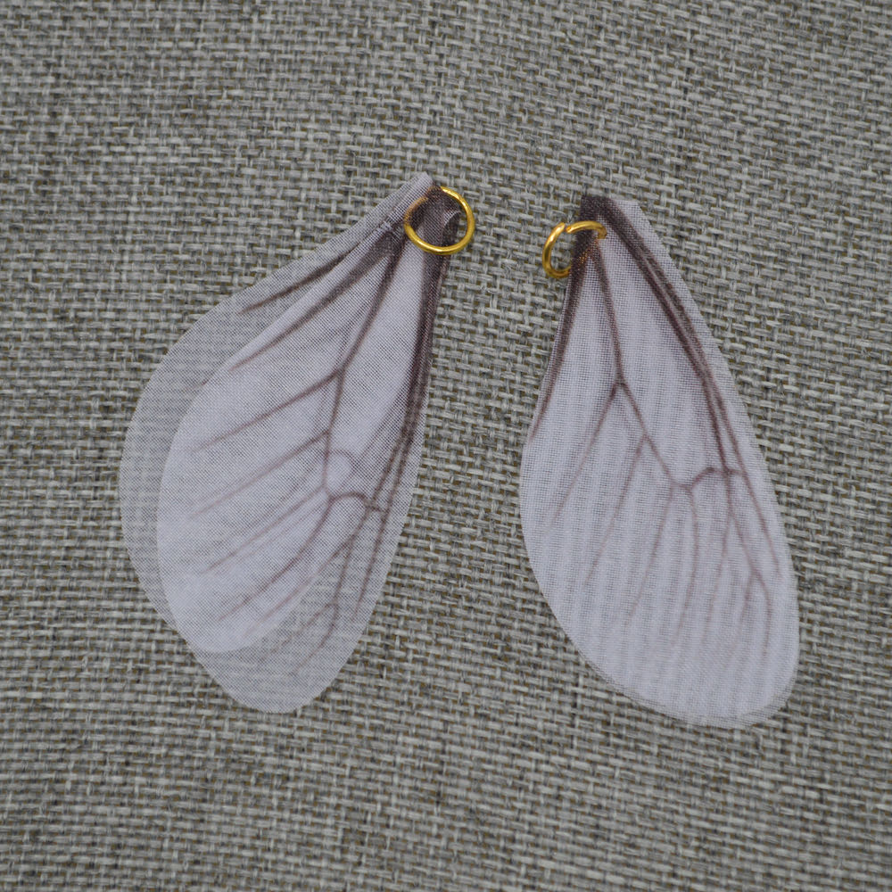 JJB Butterfly Wing Charm Set in Grey