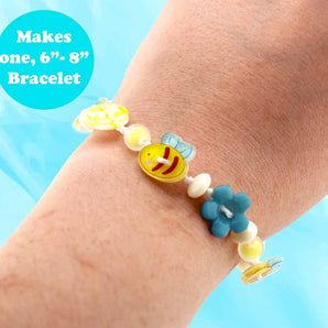 Bee Happy DIY Button Bracelet Kit