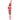 Candy Bead Strand in Red Licorice Twists