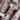Chocolate bar inspired bead strand by Jesse James Beads