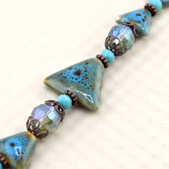 Ceramic Bead Strand in Shark Fin Soup