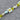 Ceramic Bead Strand in Banana-Rama