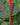 Custom Dyed Enamel Chain in Cherry Soda