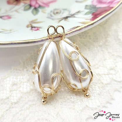 Queen Charlotte Pearl Charms