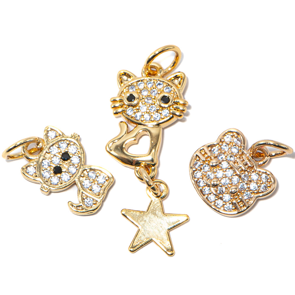 Charm Set in Crazy For Cats