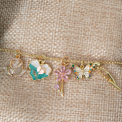 Charm Set in Crystal Garden