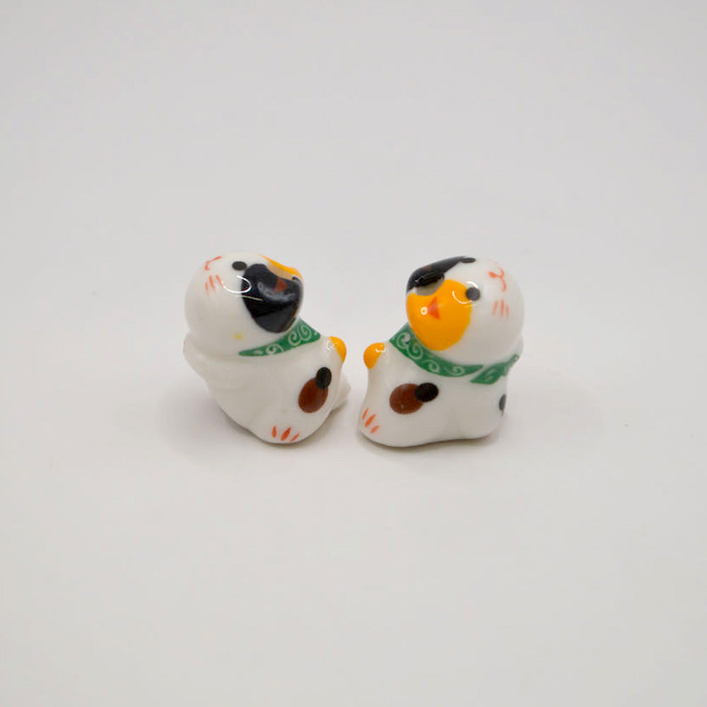 Chili the Loyal Friend Cat Ceramic Bead
