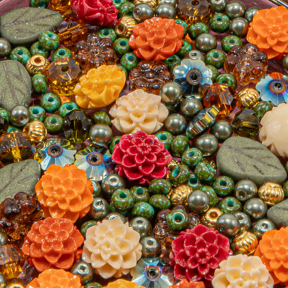 Chrysanthemum Bead Mix