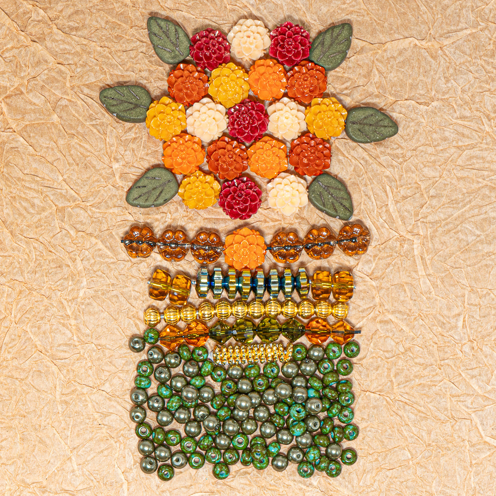 Chrysanthemum Bead Mix