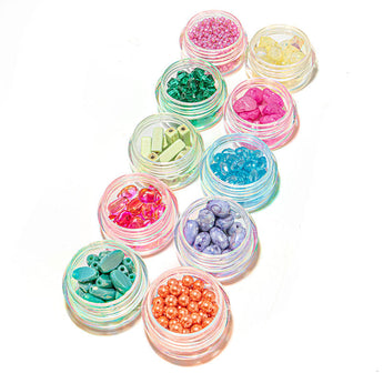 Color Palette Bead Mix in Flamingo Flambé
