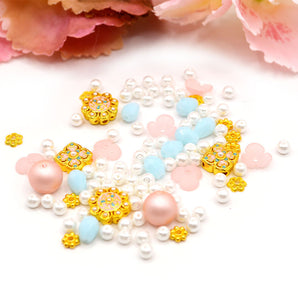 Mini Bead Mix in Coquette