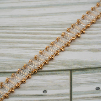 Curiosity Cabinet Copper Chain in Clear as Crystal