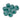Czech 3 Cut Window Emerald Frost 12mm Bead Set