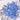 Czech 3 Cut Window Glass 6mm Beads in Sapphire Frost