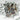 Czech Fire Polish Rondelles in Azuro Crystal